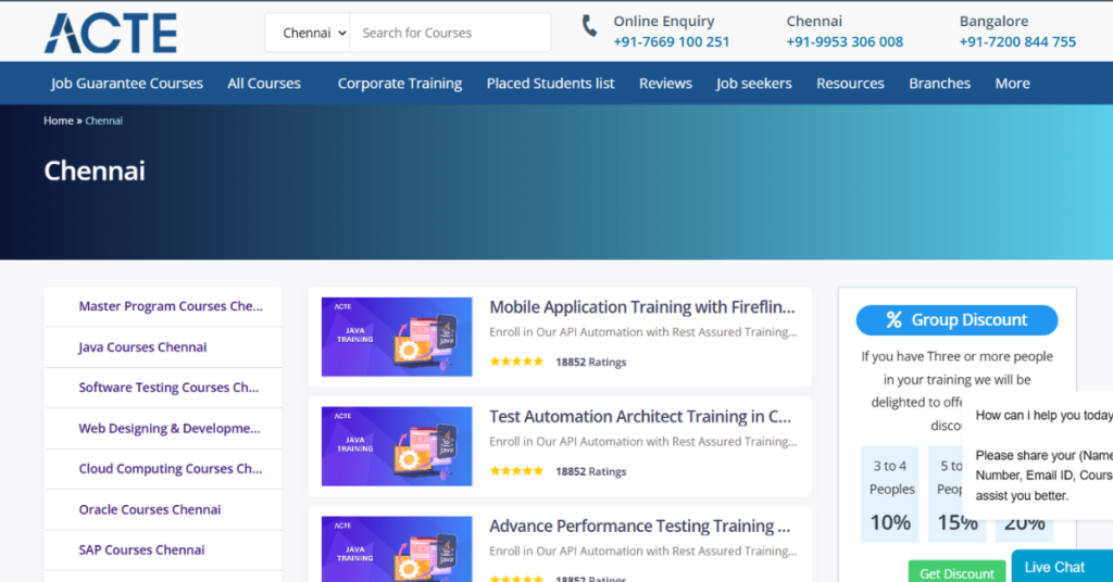 BEST AI COURSES IN CHENNAI