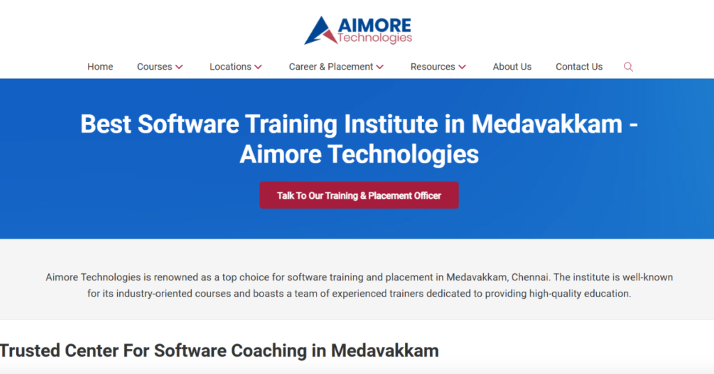 BEST AI COURSES IN CHENNAI