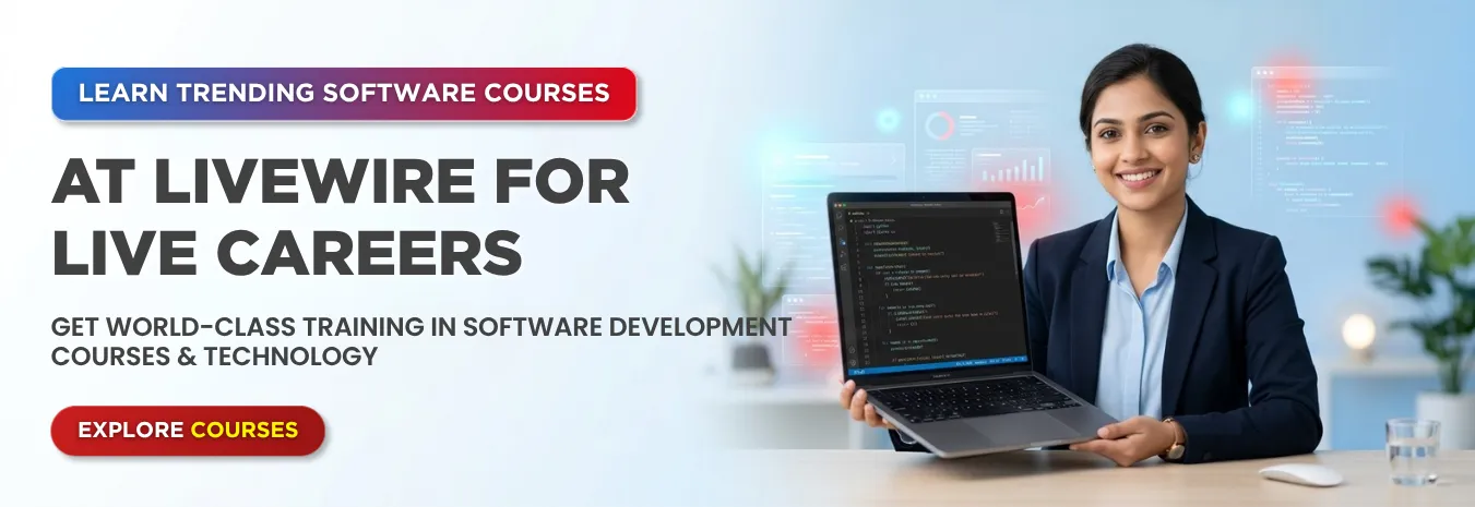 Livewire Software Courses Desktop Banner